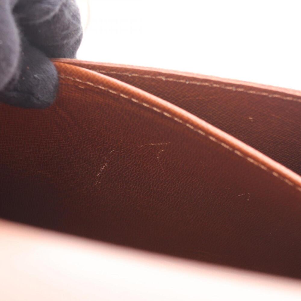 LOUIS VUITTON Authentic Brown Monogram Leather Shoulder Bag - Picture 13 of 13